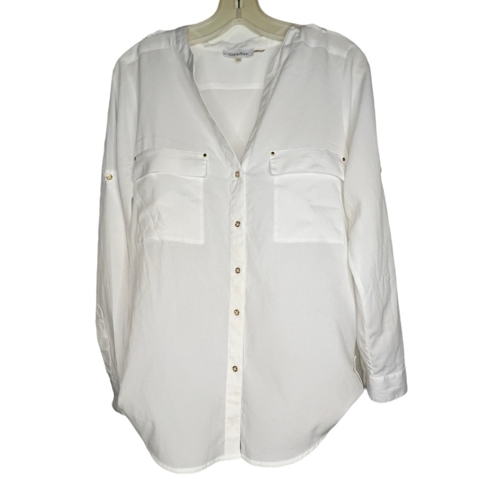 Calvin Klein White Blouse